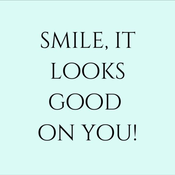 smile it looks gd on you Thumbnail