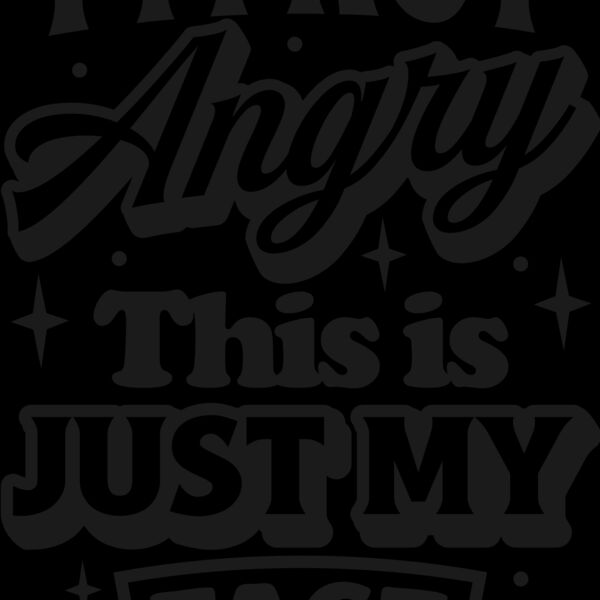 Im not angry SVG Thumbnail