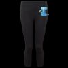 Women's TriDri® recycled performance leggings 3/4 length Thumbnail