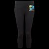 Women's TriDri® recycled performance leggings 3/4 length Thumbnail