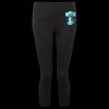 Women's TriDri® recycled performance leggings 3/4 length Thumbnail