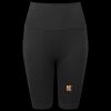 Women’s TriDri® ribbed seamless '3D Fit' cycle shorts Thumbnail