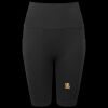 Women’s TriDri® ribbed seamless '3D Fit' cycle shorts Thumbnail
